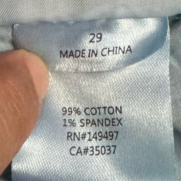 Joe's Jeans The Charlie High Rise Skinny Ankle Blue Jeans Raw Hem 29 - Picture 4 of 16